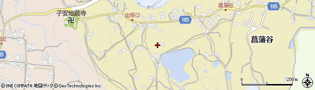 和歌山県橋本市菖蒲谷189周辺の地図