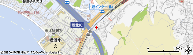 広島県安芸郡坂町岡下周辺の地図
