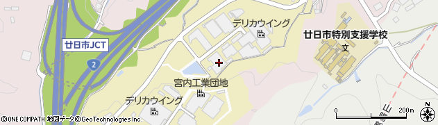 三和印刷株式会社周辺の地図