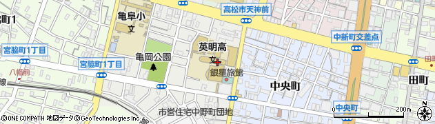 香川県明善学園周辺の地図