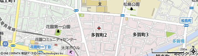 天針堂治療院周辺の地図