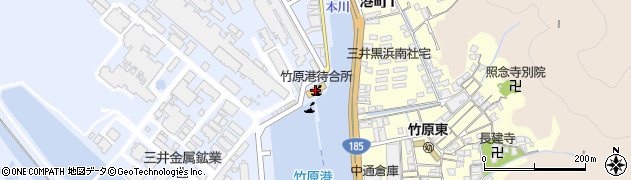 竹原港ＦＴ（契島運輸）周辺の地図