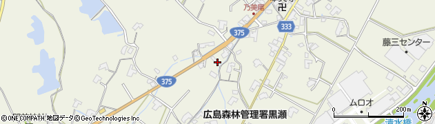 朝日交通株式会社　黒瀬営業所周辺の地図