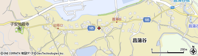 和歌山県橋本市菖蒲谷237周辺の地図