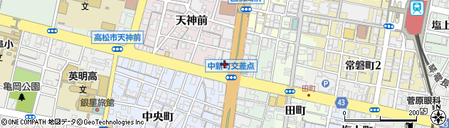 株式会社ＪＣＭ　四国エリアオフィス周辺の地図