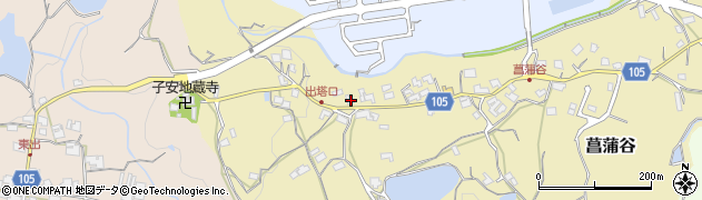 和歌山県橋本市菖蒲谷72周辺の地図