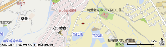 大阪府阪南市自然田1131周辺の地図