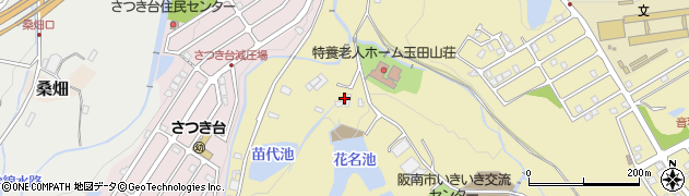 大阪府阪南市自然田1112周辺の地図