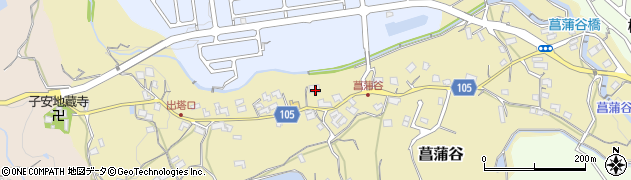 和歌山県橋本市菖蒲谷210周辺の地図