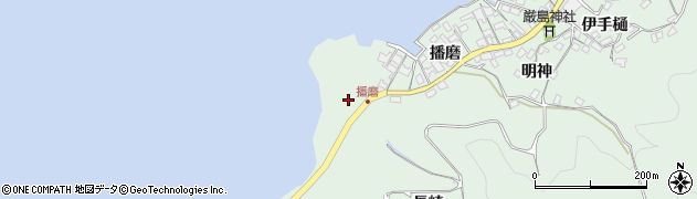 広島県尾道市因島重井町長崎6061周辺の地図