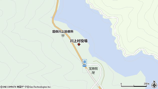 〒639-3500 奈良県吉野郡川上村（以下に掲載がない場合）の地図