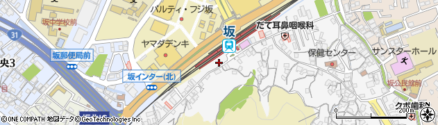広島県坂町（安芸郡）新々開周辺の地図