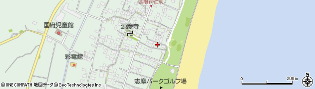 三重県志摩市阿児町国府2958周辺の地図