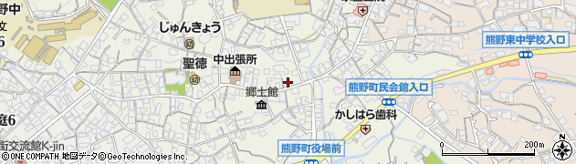 有限会社民法熊野運送周辺の地図
