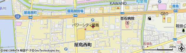 東宝グループワンナワードライ東宝パワーシティ屋島店周辺の地図