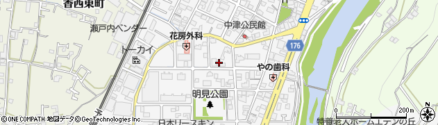 株式会社リズム　高松営業所周辺の地図