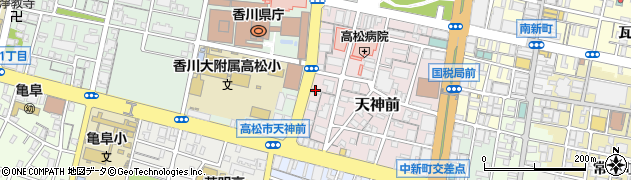 香川県交通株式会社　タクシー受付周辺の地図