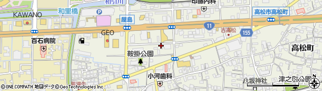 太子屋　屋島店周辺の地図