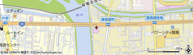 中華そば専門店天下一品屋島店周辺の地図