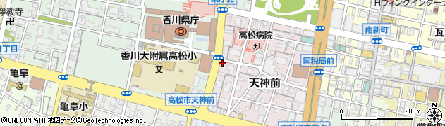 香川県　建築士会（一般社団法人）周辺の地図