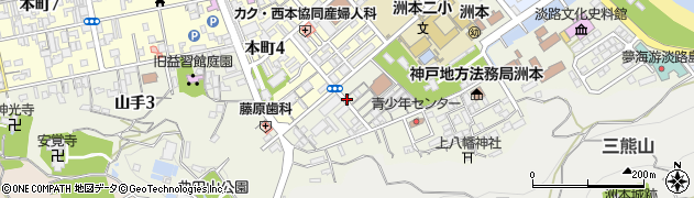 でんき工事ホームセンター周辺の地図