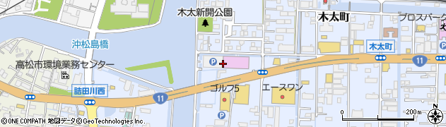 ごはんどき 高松店周辺の地図