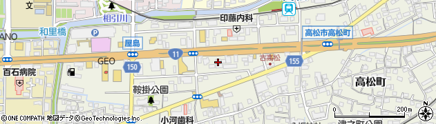 タマホーム株式会社　屋島店周辺の地図