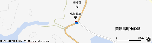 長崎県対馬市美津島町小船越359周辺の地図