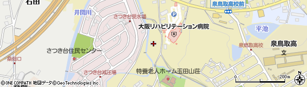 大阪府阪南市自然田990周辺の地図