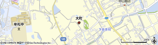 高松市立大町幼稚園周辺の地図