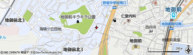 余田公園周辺の地図