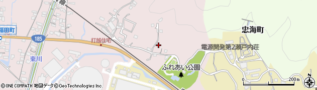 広島県竹原市福田町139周辺の地図