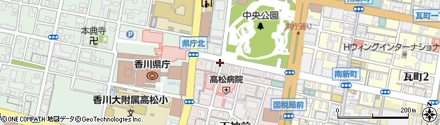 日研教育学院　中央公園校周辺の地図