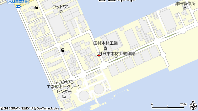 〒738-0022 広島県廿日市市木材港南の地図