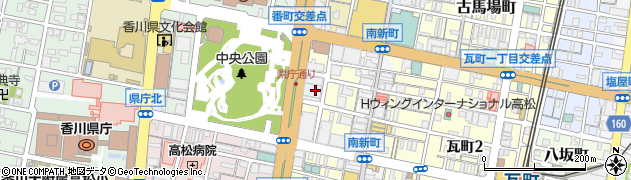 小さな親切運動香川県本部周辺の地図