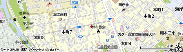 中野砂糖店周辺の地図