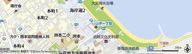 念法寺周辺の地図