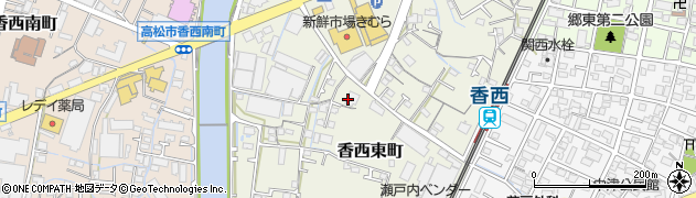ロータス香川株式会社周辺の地図