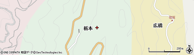 奈良県吉野郡下市町栃本95周辺の地図