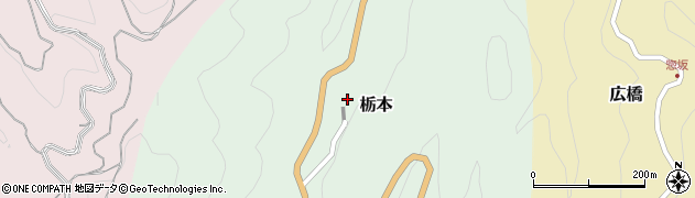奈良県吉野郡下市町栃本124周辺の地図