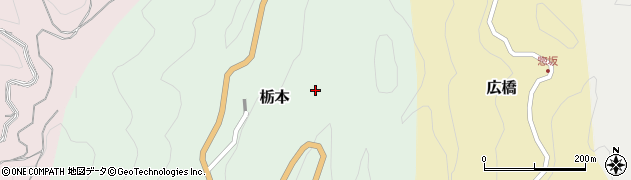 奈良県吉野郡下市町栃本98周辺の地図