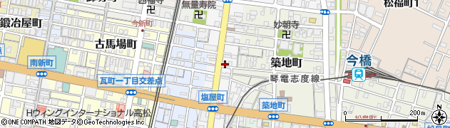 大庭硝子株式会社周辺の地図
