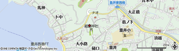 広島県尾道市因島重井町久保6769周辺の地図