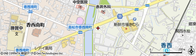 コーユーレンティア株式会社　四国営業所周辺の地図
