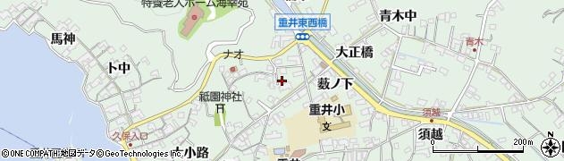 広島県尾道市因島重井町新開2856周辺の地図