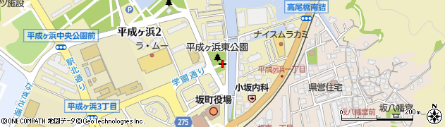 平成ヶ浜東公園周辺の地図