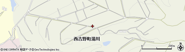 奈良県五條市西吉野町湯川1348周辺の地図