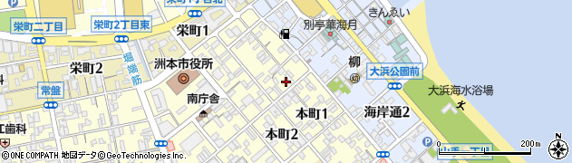 坂田精肉店周辺の地図