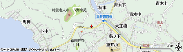広島県尾道市因島重井町新開2866周辺の地図