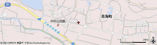 香川県坂出市青海町552周辺の地図